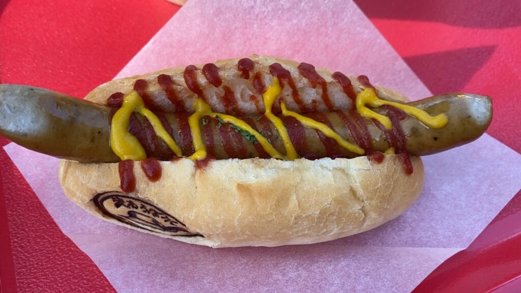 麦わらぼうしのホットドッグ　